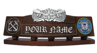 military desk nameplate